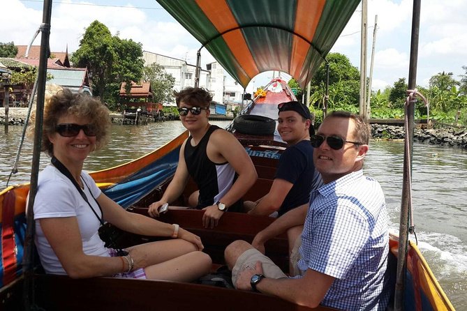 2-hour SUNSET Canal Tour + FOODS Tasting with Tour Guide - Bangkok Noi canal life and the historic royal barges stop
