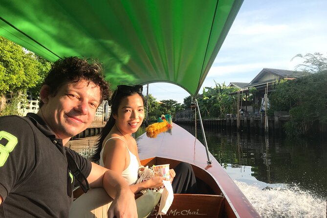 3hr Sunset Canal Cruise & Stop at Biggest Buddha (fully guided) - Meeting at Wutthakat: Easy to Find, Easy to Start