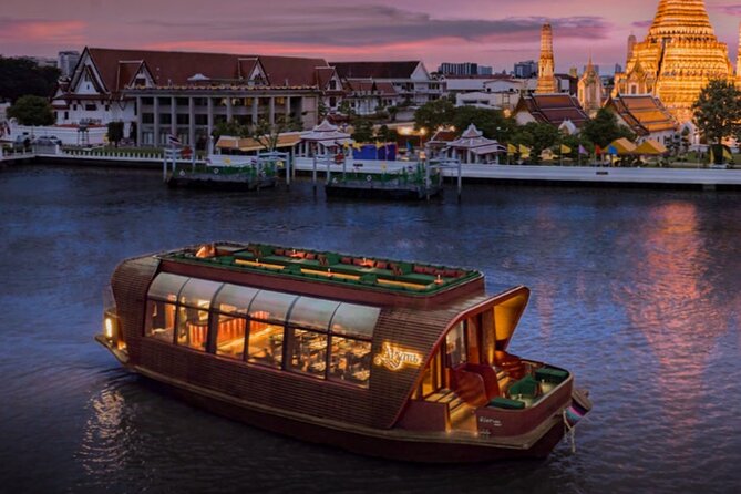 Apsara Luxury Dinner Cruise By Banyan Tree - A renovated rice barge that changes the whole vibe