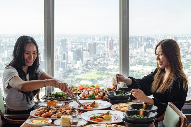 Baiyoke Sky Hotel Buffet Ticket with Observation Deck in Bangkok - Sky Box Outdoor Dining Versus Indoor Air-Conditioning