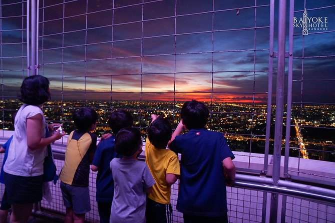 Baiyoke Sky Hotel: Observation Deck & Revolving Point Ticket - Time slots and the drink you’ll get