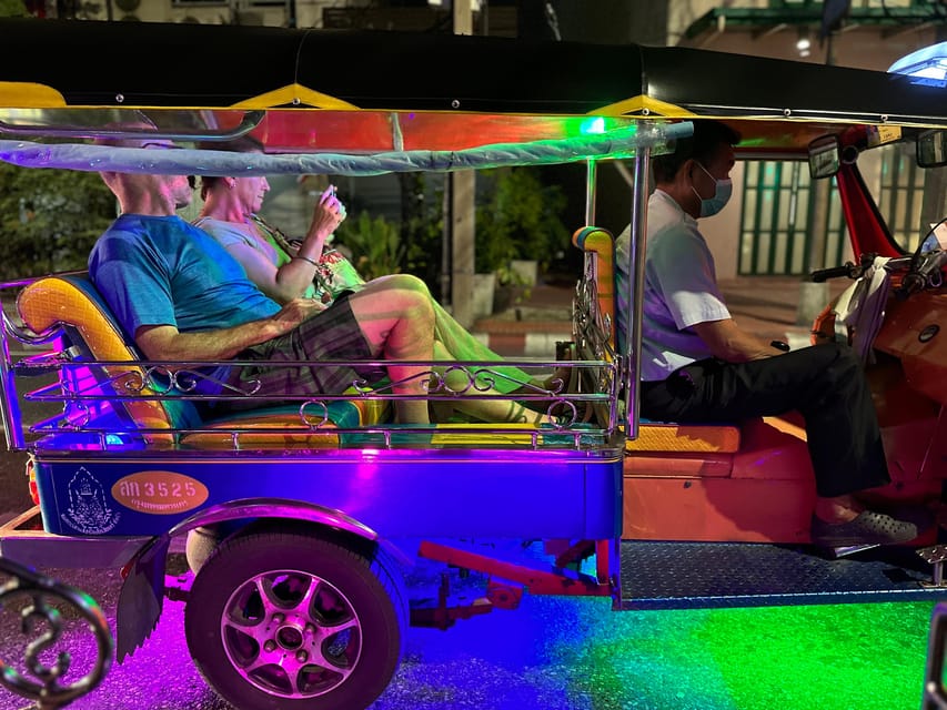 Bangkok: A 4 Hours Tuk Tuk Sightseeing Tour Iconic Landmarks - Grand Palace after sunset: quick access to the most photogenic atmosphere