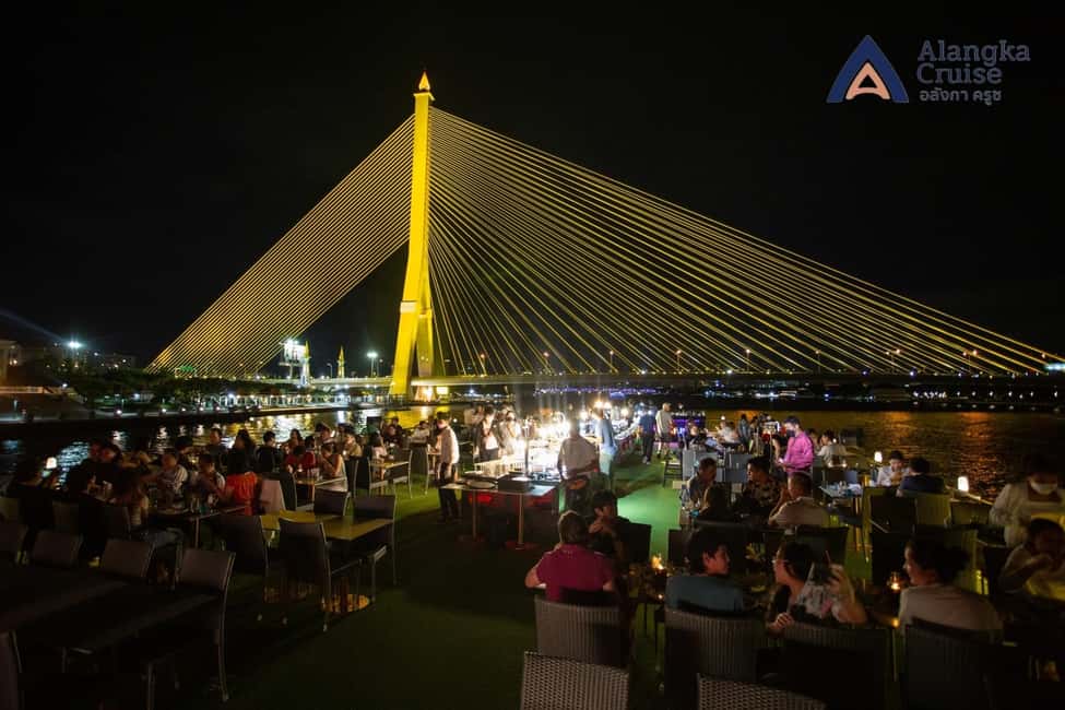 Bangkok: Alangka Luxury Cruise with Buffet and Live Music - Live Thai classic dance and music: the best reason to watch more than eat