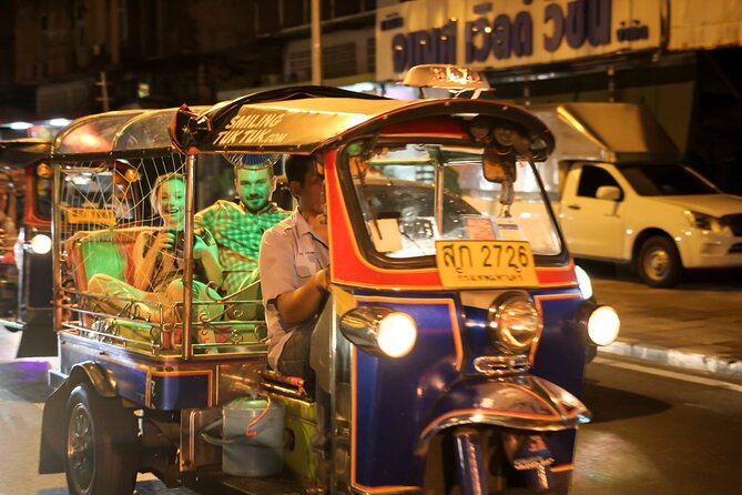 Bangkok Best Midnight Food Tour by Tuk Tuk - Starting at Sam Yan MRT: the simple plan for a 7:00 pm night