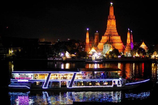 Bangkok Best Midnight Food Tour by Tuk Tuk - Flower market + temple pause: a digestion break that also feels Bangkok