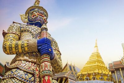 Bangkok Best Two Temples Emerald & Reclining Buddha + GrandPalace - The big win: air-conditioned private comfort in Bangkok traffic