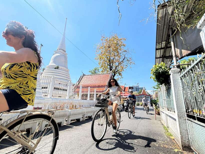 Bangkok: Bike, Boat & Food Tour in Thonburi - Key highlights that matter