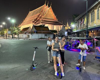 Bangkok By Night by Electric Scooter &/or Bike - Starting near Khao San Road (and how to gear up)