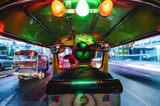 Bangkok by Night Tuk Tuk Tour: Markets, Temples & Food - Night markets and older districts: seeing the city’s real rhythm