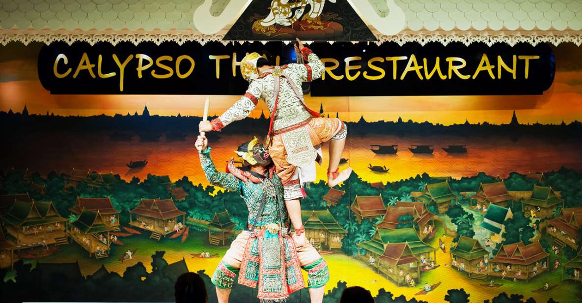 Bangkok: Calypso with Thai Classical Dance - Key points to know before you go