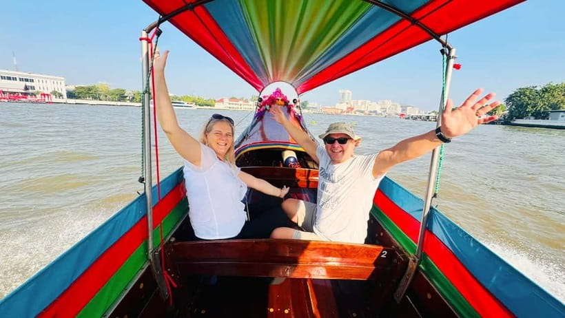 Bangkok: Canal Tour, River Local Life & Wat Arun Guide Visit - Teak boat on Bangkok khlongs: why this feels different