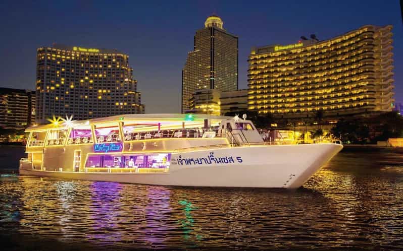 Bangkok: Chao Phraya Princess Dinner Cruise - Bangkok’s Night Landmarks, Served With Dinner