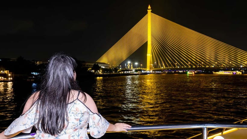 Bangkok: Chao Phraya Princess Dinner Cruise & Hotel Transfer - The 2-hour river dinner: buffet, desserts, and live music