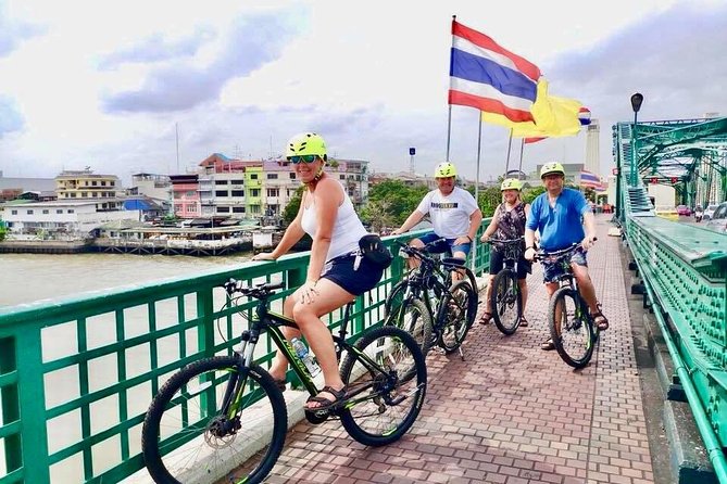 Bangkok City Bike Tour - Hotel-pickup & Lunch - Hotel pickup, a mountain bike, and a route built for Bangkok