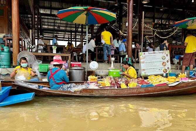 Bangkok: Floating Market & Train Market Discovery - Damnoen Saduak Floating Market: Long-Tail Canals and Food on the Move