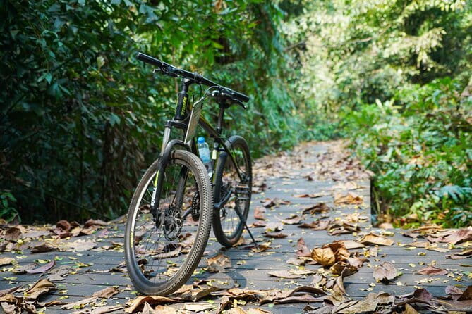 Bangkok Green Oasis Nature Bike Tour - Stop 1: Cycling past the Chao Phraya River