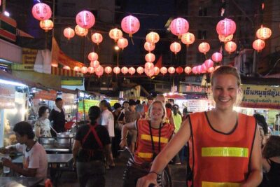 Bangkok Hidden Paths Night Biking Tour with Street-food Meal - How this route avoids traffic and keeps the night ride doable