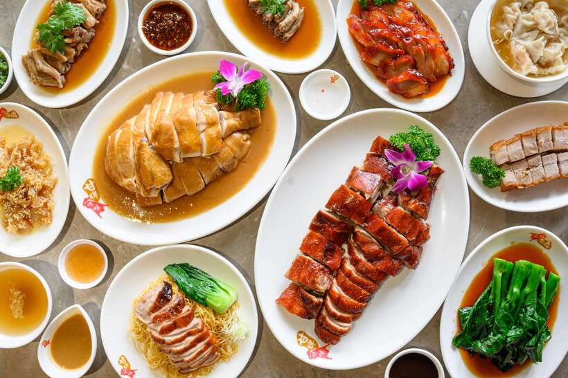 Bangkok: Kam's Roast ICONSIAM Food and Drinks Packages - The Roast Stars: Goose, Char Siu, Soy Chicken, and Friends