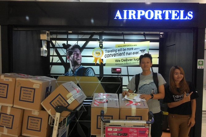 Bangkok Luggage Delivery from Hotel to Airport - Communication that reduces stress: messenger support and delivery updates
