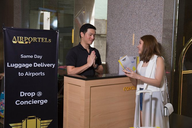 Bangkok Luggage Storage - Suvarnabhumi Airport: Airport Rail Link access in B Floor, 24 hours