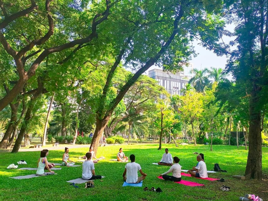 Bangkok: Lumpini Park Yoga Experience - The 75-Minute Format: Yoga, Breathwork, and Slow Park Time