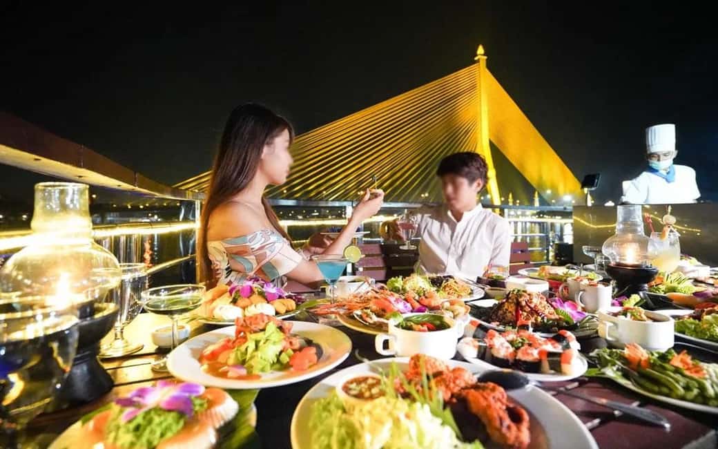 Bangkok: Luxury White Sunset or Dinner Cruise with Beer - Key things to know before you pick your cruise