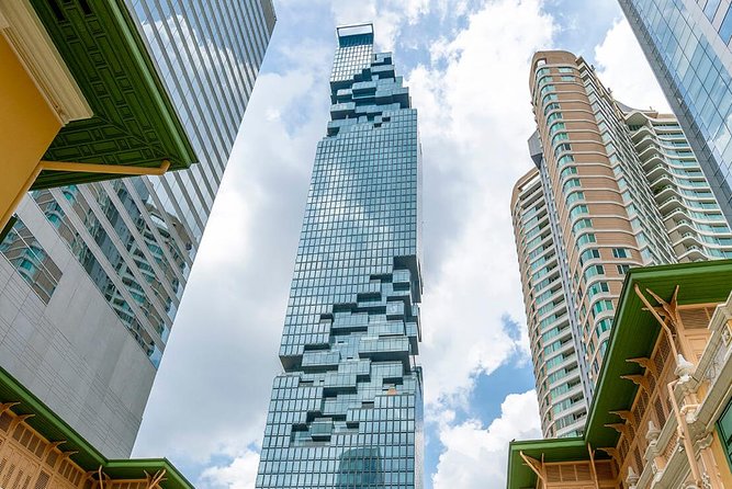 Bangkok : Mahanakhon SkyWalk Admission Ticket - The augmented reality screens: learning Bangkok without the guesswork
