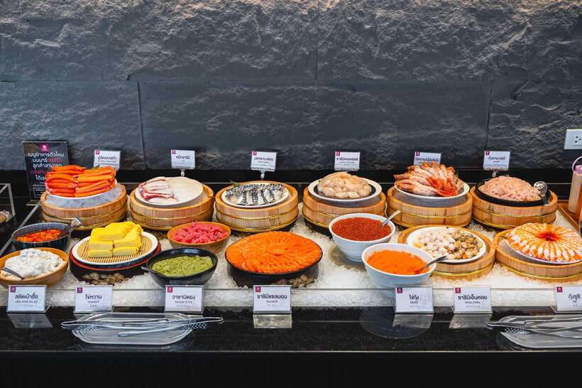 Bangkok: NAMA Japanese and Seafood Buffet Dinner - The Modern Setting: Why the Room Matters