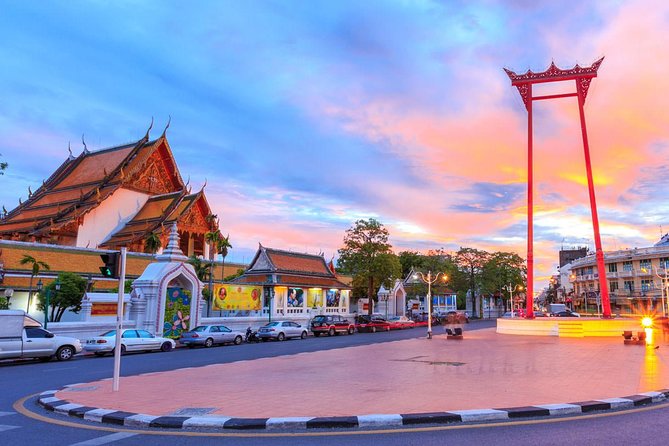 Bangkok Night Lights: Temple & City Tour by Tuk Tuk (SHA Plus) - Sao Chingcha (Giant Swing) and Wat Suthat: Icon Photos Without the Long Detours