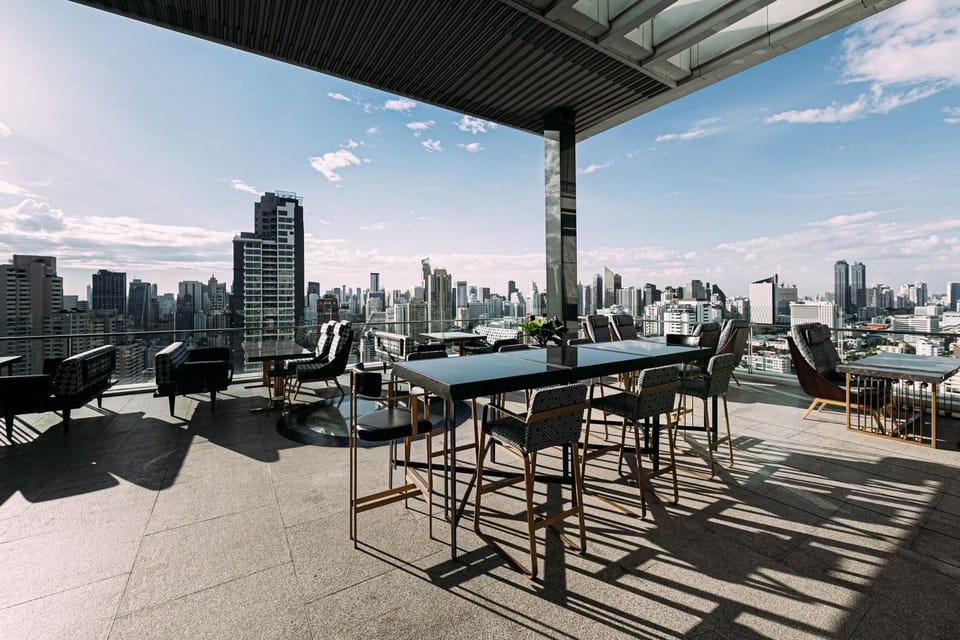 Bangkok: Nimitr Rooftop by 137 Pillars - Nimitr Rooftop: rooftop dining with Bangkok’s skyline up close