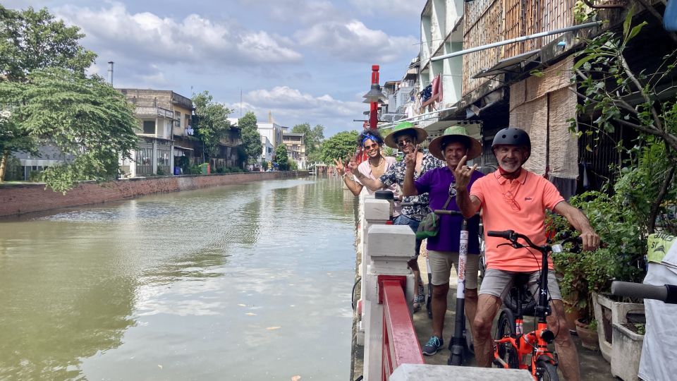 Bangkok : Old City Guided E-Scooter &/or Bike Tour - Practical tips to make your ride smoother