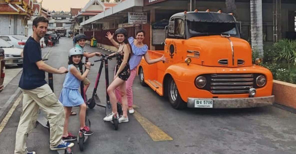 Bangkok : Old City Guided E-Scooter &/or Bike Tour - The ride setup: scooters, bikes, and the safety basics that matter