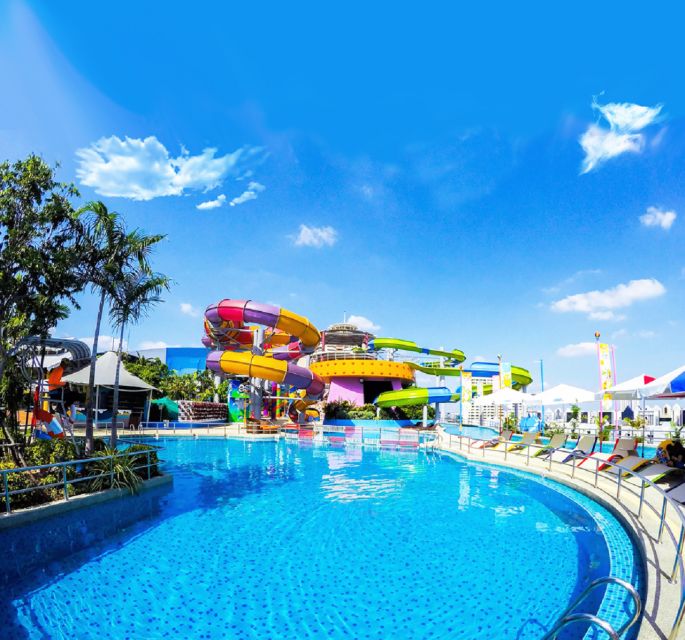 Bangkok: Pororo Aqua Park Entry Ticket - Rooftop thrills: the skyline slide moment