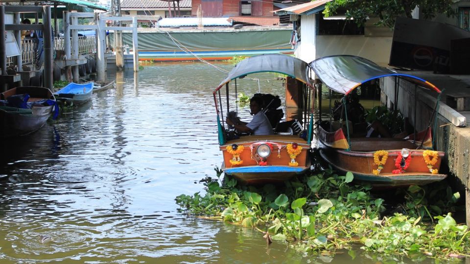Bangkok: Private Thonburi Longtail Boat Tour & Wat Pho Visit - Thonburi by longtail: Bangkok’s older, quieter rhythm