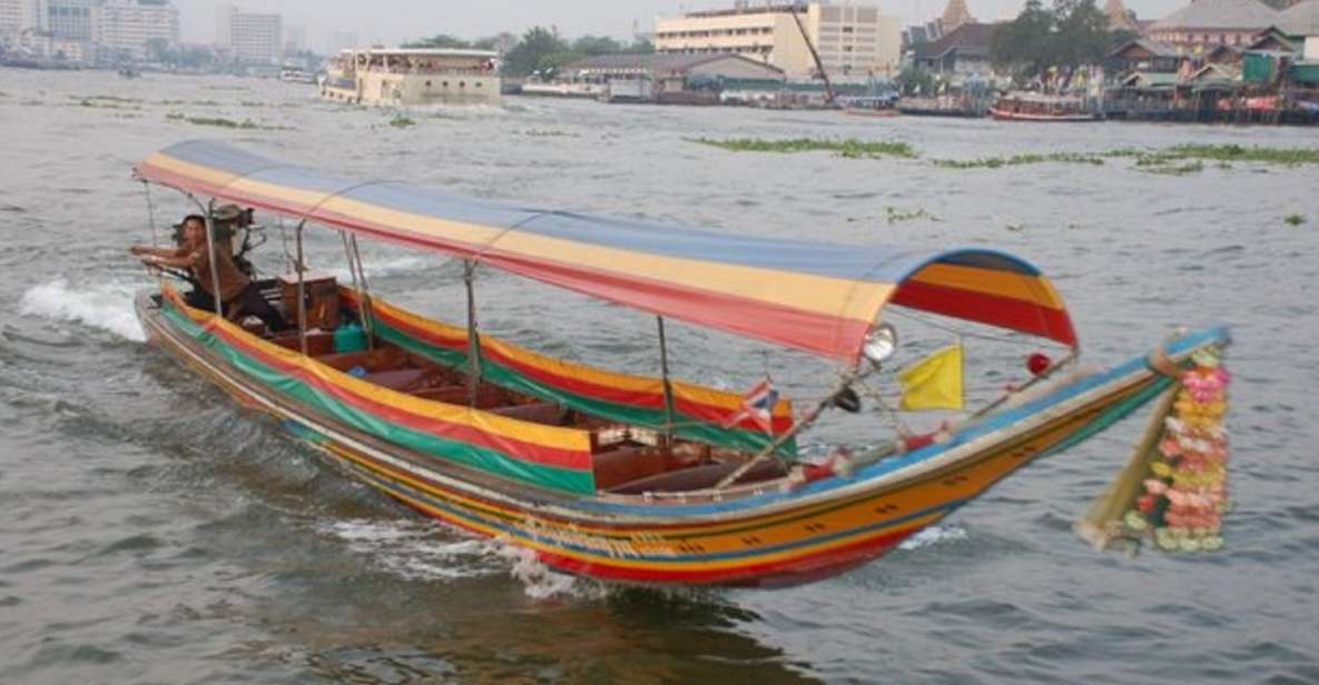 Bangkok: Private Thonburi Longtail Boat Tour & Wat Pho Visit - The canal route: what you’ll actually see on the water