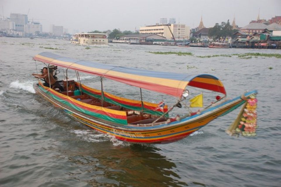 Bangkok: Private Thonburi Longtail Boat Tour & Wat Pho Visit - Hotel pickup from Sathorn, Silom, Siam, and more (less stress, more time)