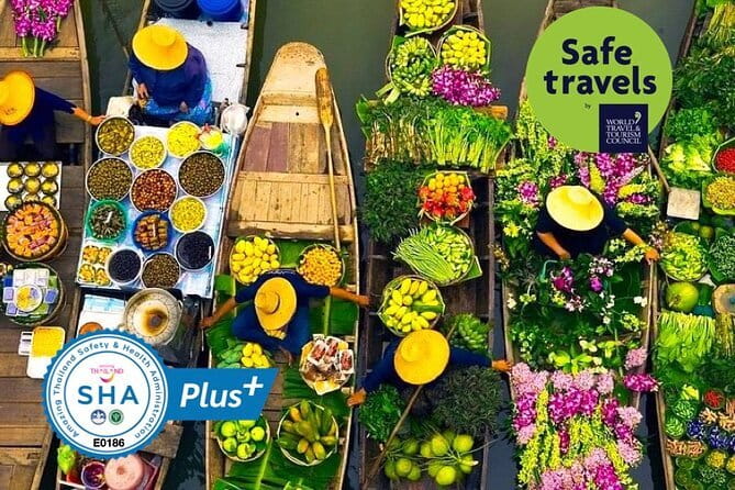 Bangkok: Railway & Damnoen Saduak Floating Market with Transfer - Damnoen Saduak Floating Market: Fresh Produce, Boats, and the Included Ride