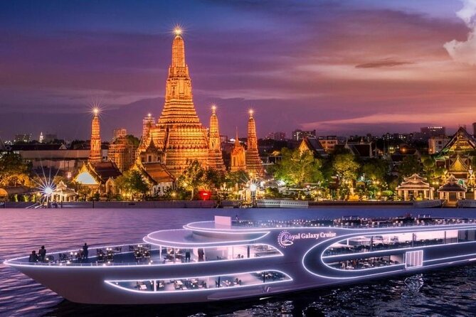 Bangkok Royal Galaxy Chao Phraya River Dinner Cruise - Key highlights to know before you go