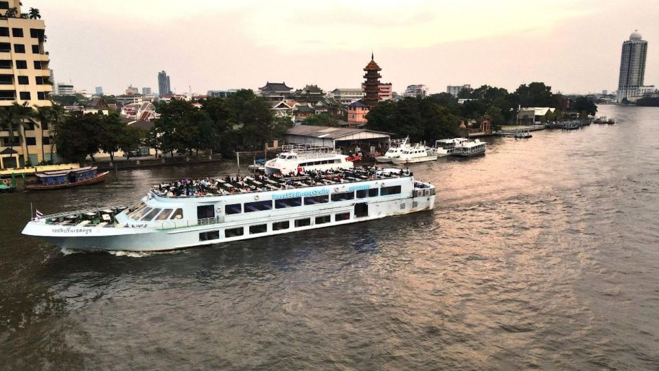 Bangkok: Royal Princess Chao Phraya Dinner Cruise - Your Chao Phraya Timeline: From 7:30 Departure to 9:30 Arrival
