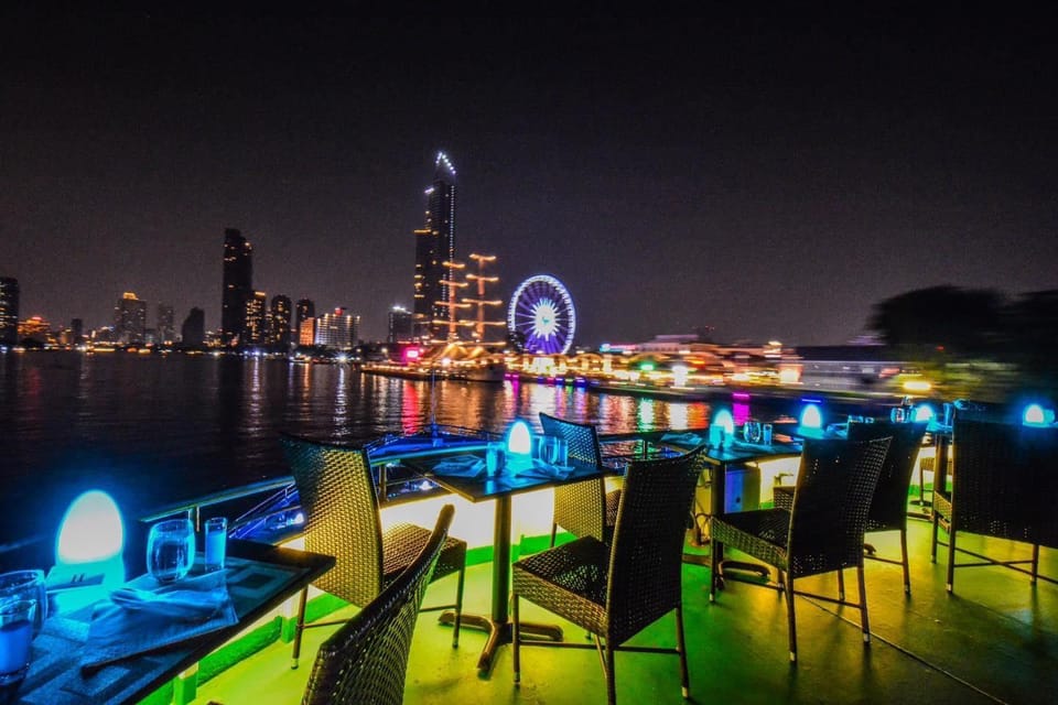 Bangkok: Royal Princess Cruise with Optional Hotel Transfer - Live music on board: great entertainment, but pick your seat