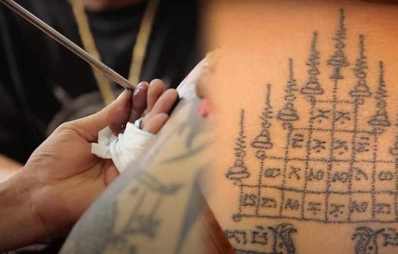 Bangkok: Sak Yant Thai Tattoo at Wat Bang Phra - Healing and aftercare: that included film cover is more important than it sounds
