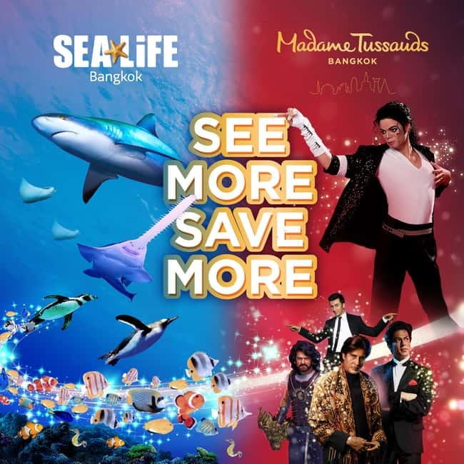 Bangkok: SEA LIFE Bangkok & Madame Tussauds Entry Ticket - Key things to know before you go