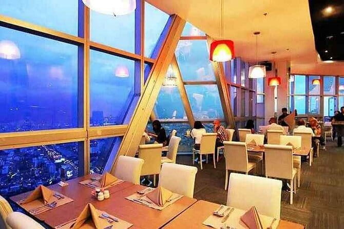 Bangkok Sky Buffet at Baiyoke Sky Admission Ticket - The real draw: Bangkok Sky’s combo of food and sky views