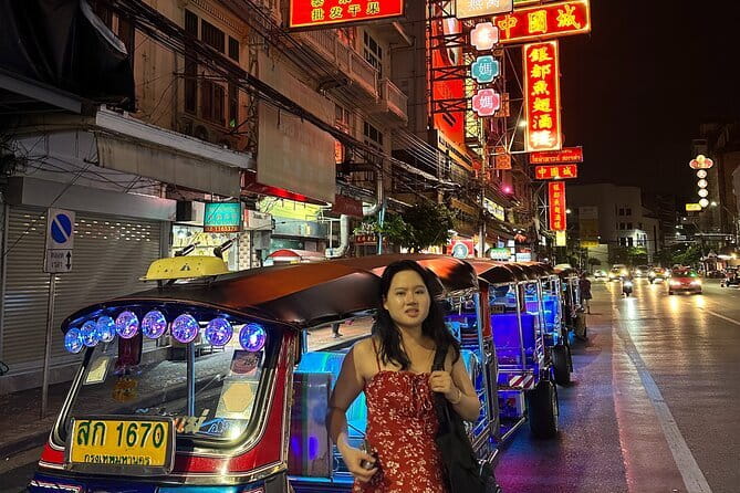 Bangkok : Sunset Food tour by Tuk Tuk boat with big Buddha view - Key highlights you’ll care about