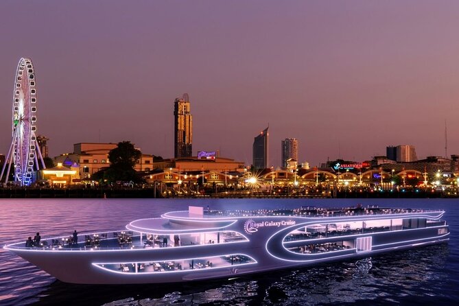 Bangkok Sunset or Evening Dinner Cruise (The Planet Cruise) - Key highlights at a glance