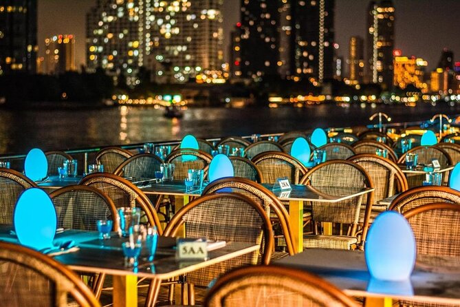 Bangkok Sunset or Evening Dinner Cruise (The Planet Cruise) - Sunset to night on the Chao Phraya: what you’re really buying