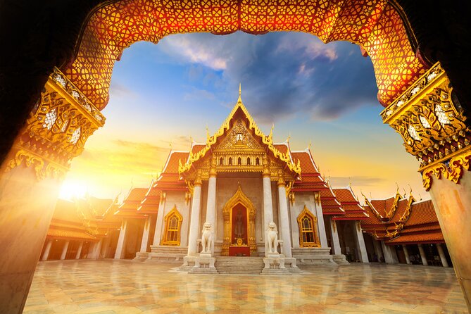 Bangkok: The Grand Palace, Wat Pho, and Wat Arun Walking Tour - Key highlights at a glance