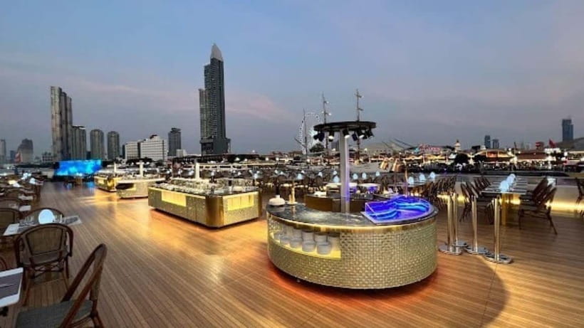 Bangkok: The Planet Cruise with Option Hotel Transfer - Dinner on the river: Thai-International buffet with seafood
