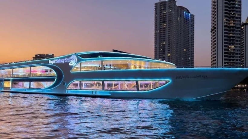 Bangkok: The Planet Cruise with Option Hotel Transfer - The Planet ship: rooftop open-air space for night views