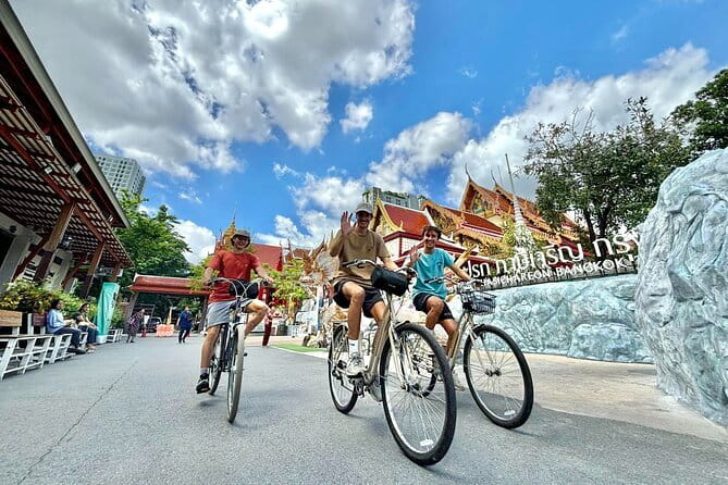 Bangkok Thonburi Backstreets and 3 Peaceful Temple Bike Tour - Key highlights worth planning for